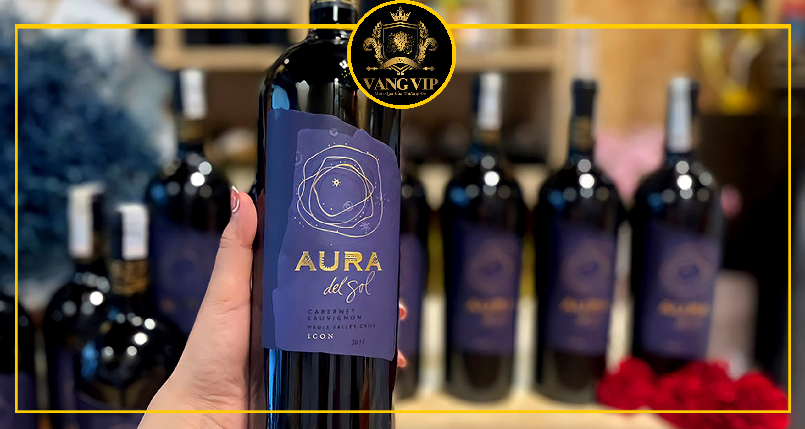 Rượu vang Aura DelSol - rượu vang Chile tại Vang Vip