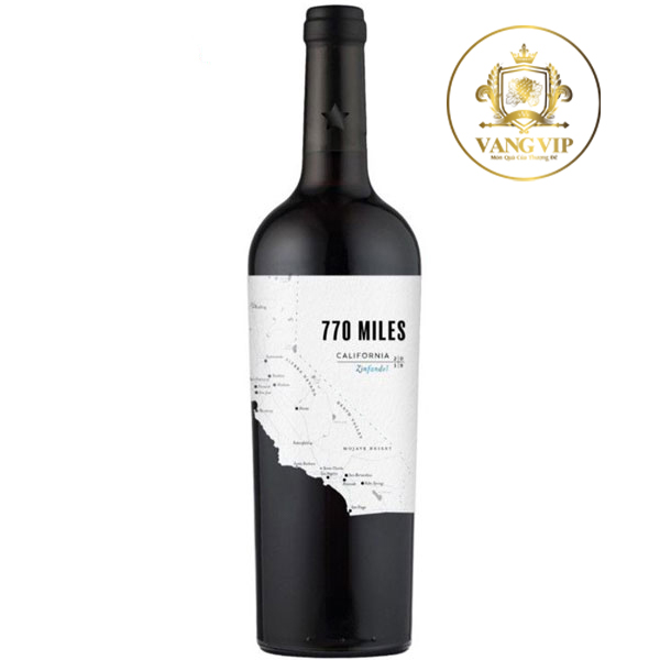 Rượu vang Mỹ 770 Miles Zinfandel California