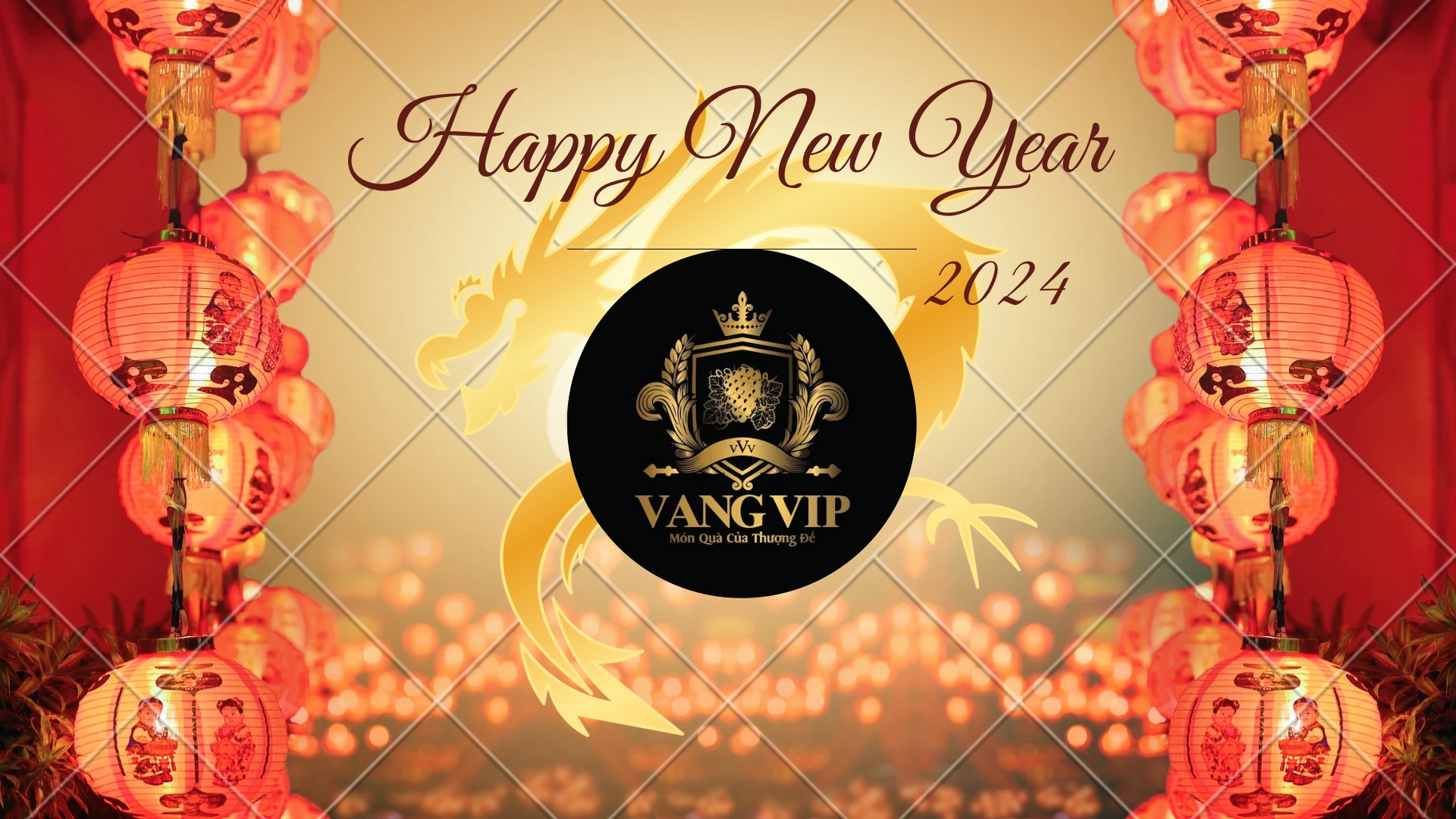 Vang Vip Chúc Mừng Năm 2024 Xuân Giáp Thìn