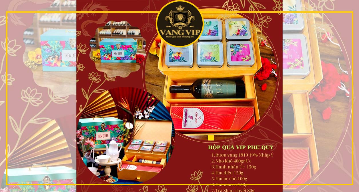 Hộp quà Tết Phú Qúy VIP
